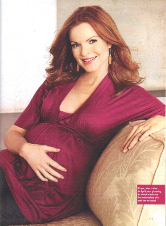 Marcia Cross Pregnant