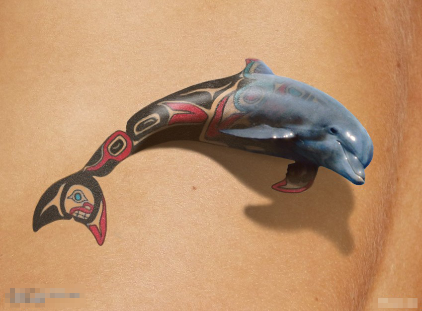 Dolphin tatoo sex naked