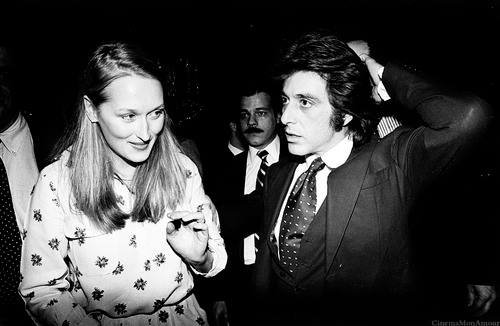 al pacino და meryl streep