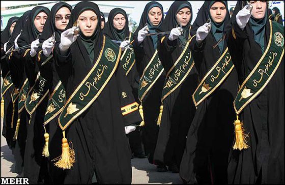 ირანელი პოლიციელი ქალები