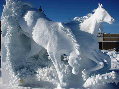 თოვლის ცხენები