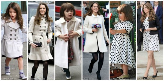 Suri Cruise and kate middleton