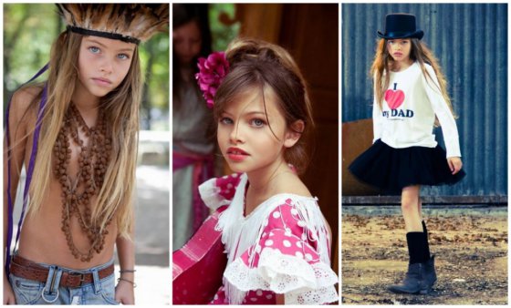 Thylane Blondeau არის 11 წლის ფრანგი მოდელი, რომელმაც შეძლო მსოფლიო პოდიუმის დაპყრობა