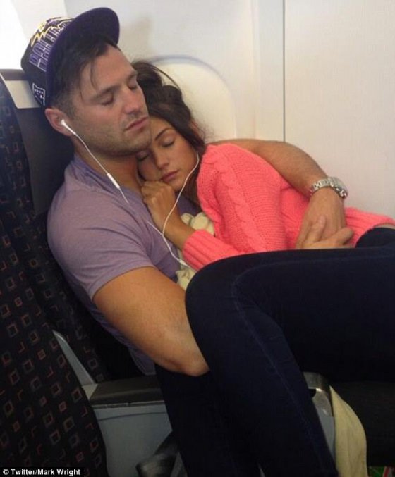 Michelle Keegan and Mark Wright