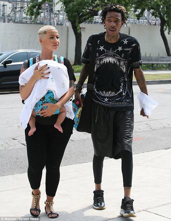 Amber rose და Wiz Khalifa