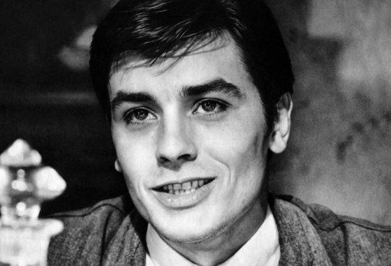 ახალგაზრდა Alain Delon