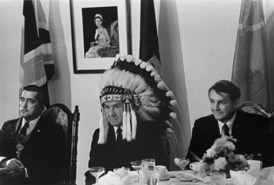 სსრკ-ს მინისტრთა საბჭოს თავმჯდომარისა და ინდიელი ლიდერების შეხვედრა კანადაში 1971 წელს