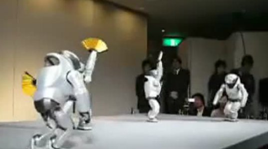 იაპონელების რობოტები ცეკვავენ